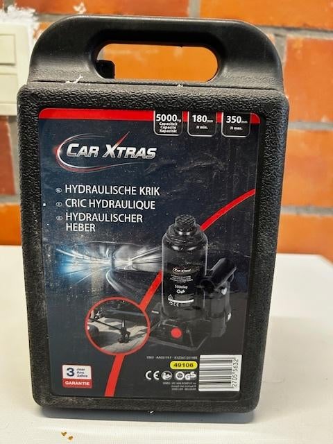 Hydraulische Krik zwart, Enlèvement