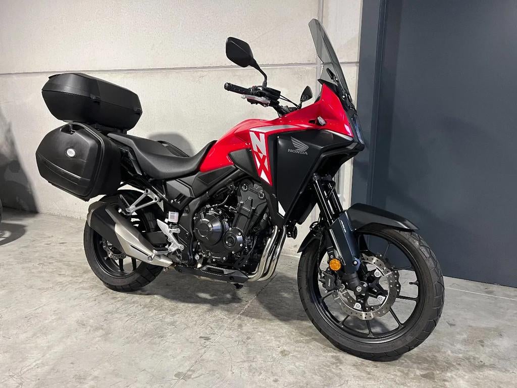 Honda NX500 met volledige kofferset (bj 2024), Motoren, Bedrijf, Overig, 12 t/m 35 kW, 500 cc
