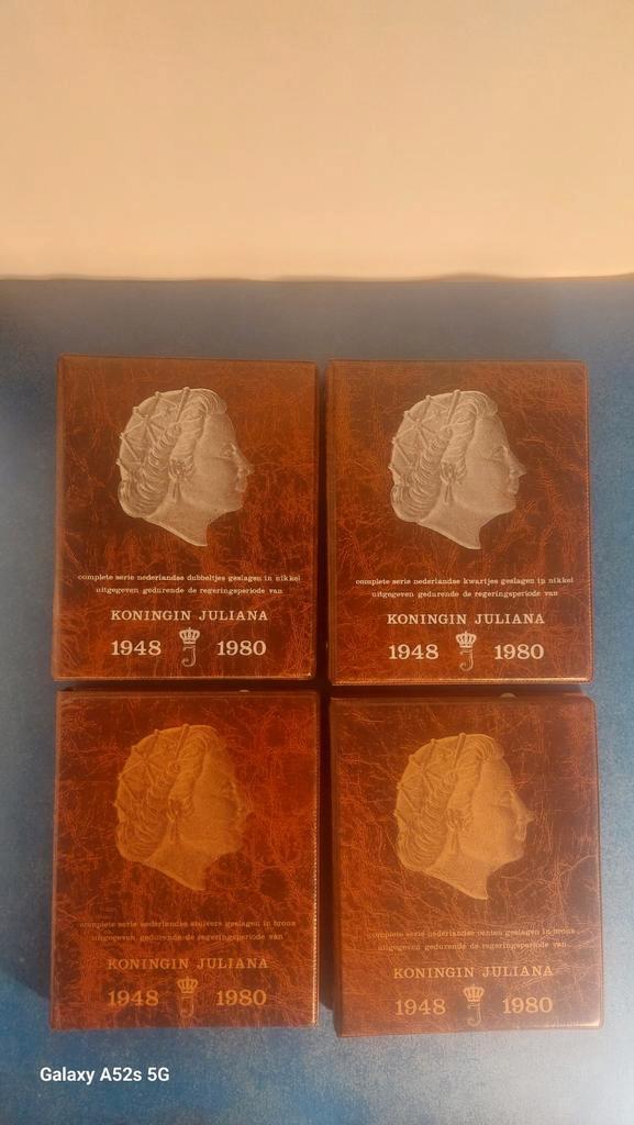 Volledige collectie 1-5-10-25 Cents, Postzegels en Munten, Munten | Nederland, Setje, Ophalen of Verzenden