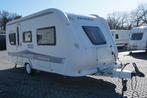Nette 4pers.Hobby met mover, voortent, fietsrek, Caravans en Kamperen, Caravans, Mover, Rondzit, Hobby, Bedrijf