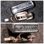 Three Barrel ZIPPO '46 - '47 van Nikkel-Zilver, Ophalen, Gebruikt, Aansteker