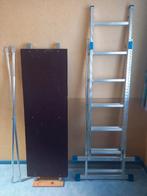 Multifunctionele ladder, Ophalen, Zo goed als nieuw, Ladder, Opvouwbaar of Inschuifbaar