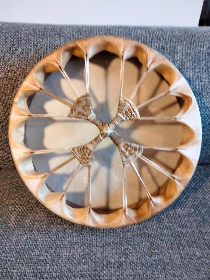 Tambour chamanique cerf 40cm, Musique & Instruments, Percussions, Neuf, Tambour, Enlèvement