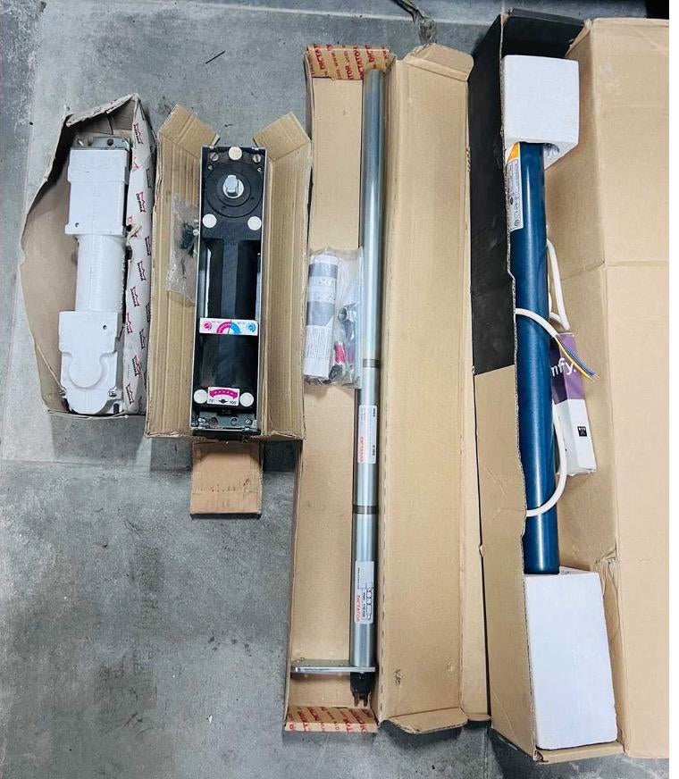 Dorma vloerveersysteem buismotor 4 stuk., Enlèvement ou Envoi, Neuf, Autres matériaux