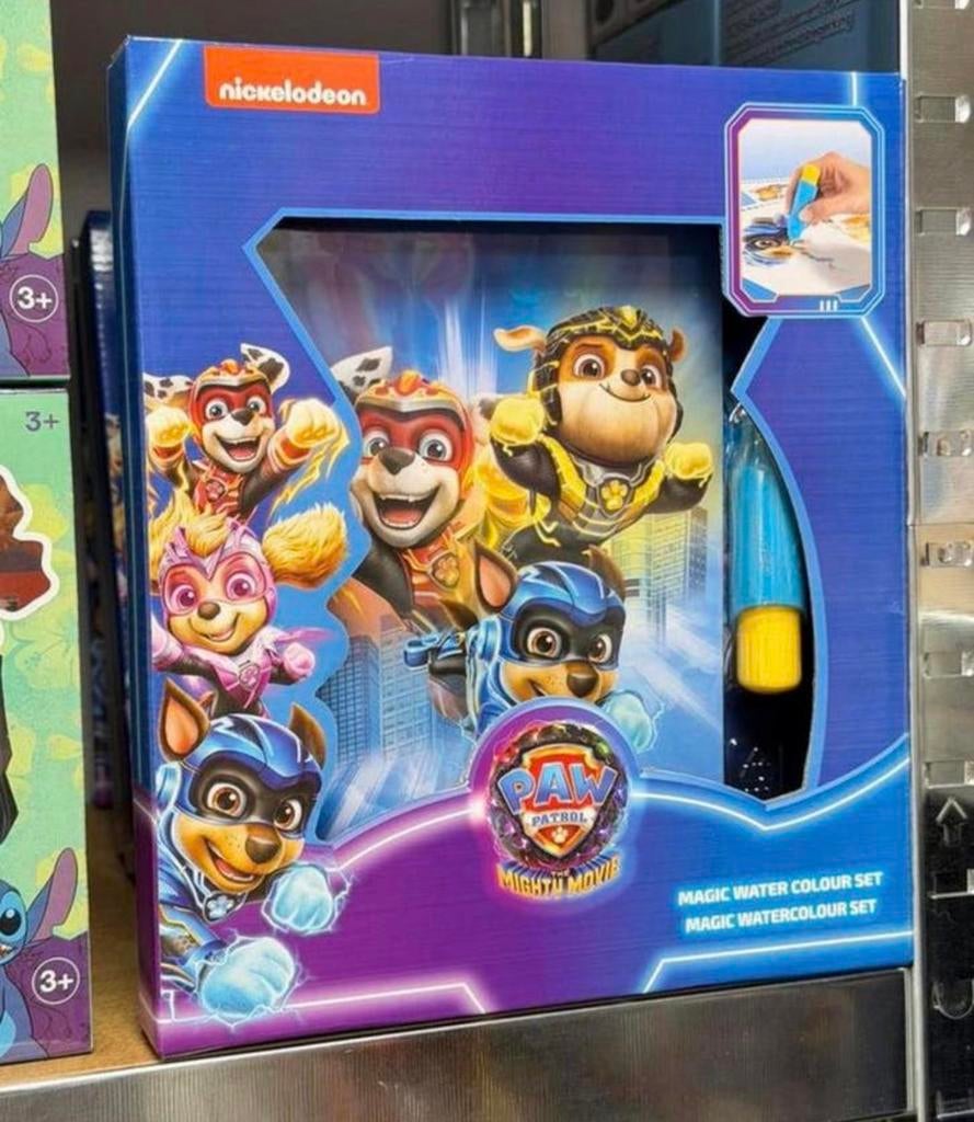 PAW Patrol - Magische Water Kleurset inkleuren sjablonen 3+, Kinderen en Baby's, Speelgoed | Overig, Nieuw, Jongen of Meisje, Ophalen of Verzenden