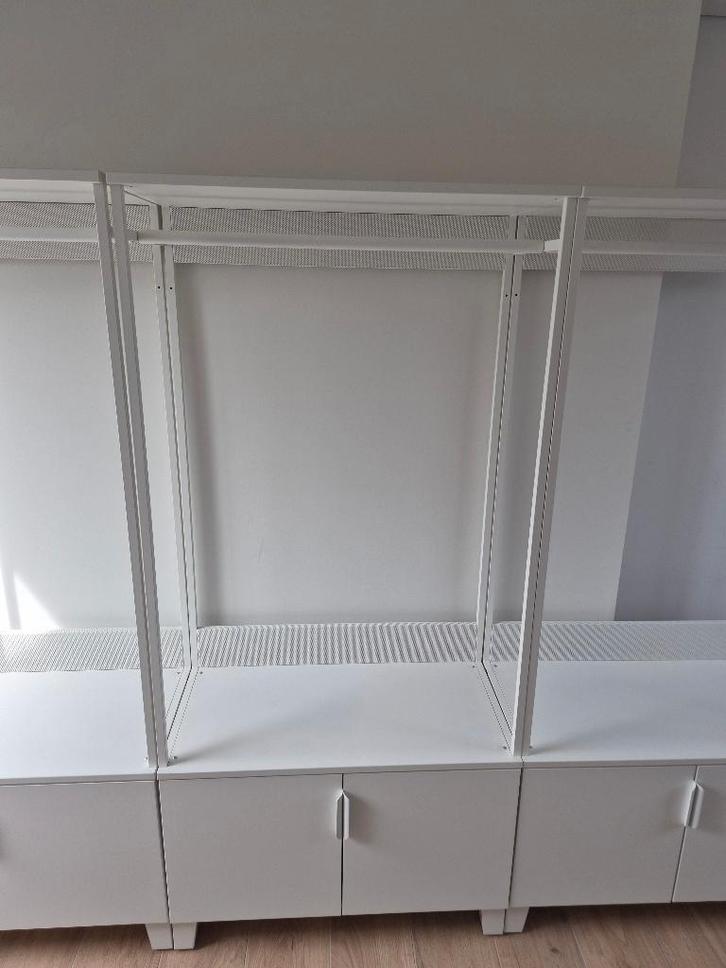 Ikea Platsa kast met open element voor kleerhanger (3x), Huis en Inrichting, Kasten | Kleerkasten, Zo goed als nieuw, 150 tot 200 cm