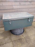 Metalen leger koffers, Verzamelen, Ophalen, Landmacht, Kist of Geocache