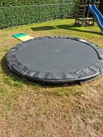 Inbouwtrampoline, Ophalen