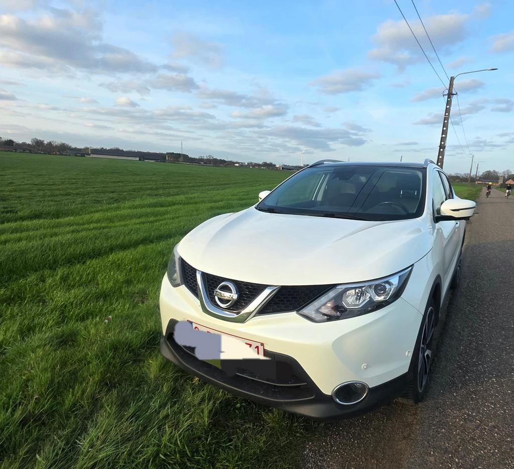 Nissan Qashqai 1.6 PANORAMADAK, Auto's, Nissan, Voorwielaandrijving, 1618 cc, 4 cilinders, Wit