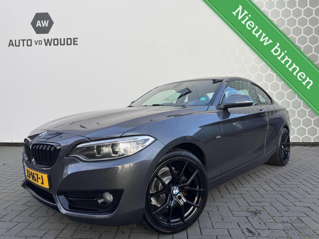 BMW 2-serie Coupé 218i M Sport Trekhaak Black pack! 18 inch, Auto's, BMW, Bedrijf, Te koop, 2 Reeks, ABS, Airbags, Airconditioning