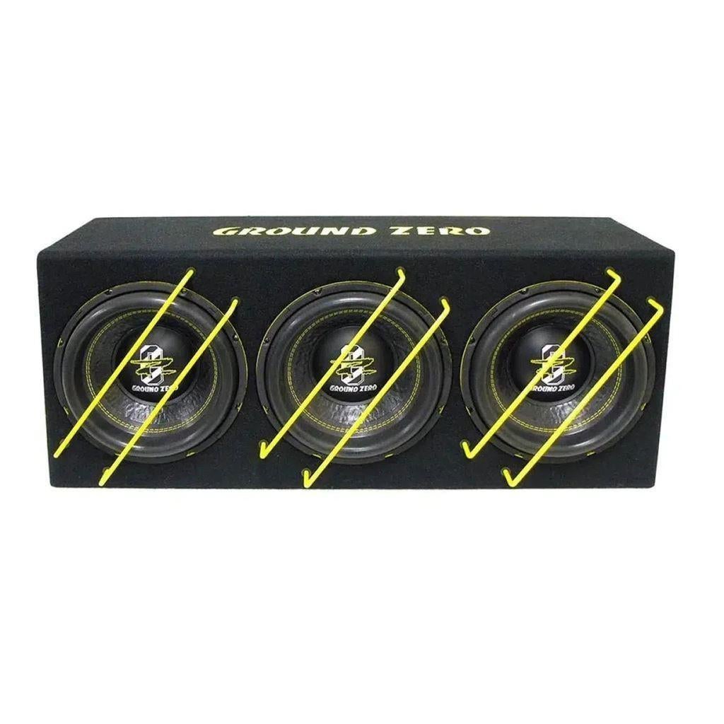 Ground Zero GZIB 3.250SPL 3 x 10Inch 2100 Watt, Ophalen of Verzenden, Nieuw