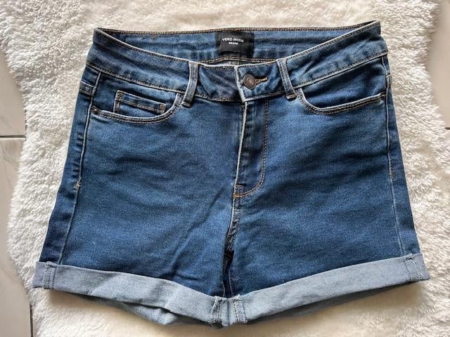 Short en jean Vero Moda taille S (no.6846), W28 - W29 (confection 36), Comme neuf, Bleu, Vera Moda