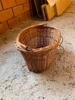 Panier à vélo en osier, Vélos & Vélomoteurs, Enlèvement ou Envoi, Comme neuf, Panier de vélo, Fixation au guidon