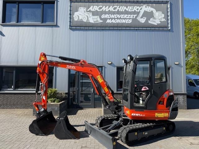 Kubota Kx101-3 bj14 3.5T SLP/SRT Minigraver Minikraan, Ophalen, Graafmachine
