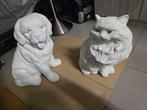 tuinbeelden hond en kat, Tuin en Terras, Ophalen