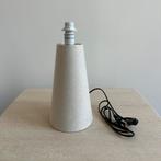 Tafellamp voet in beige stof, Ophalen, Zo goed als nieuw, Stof