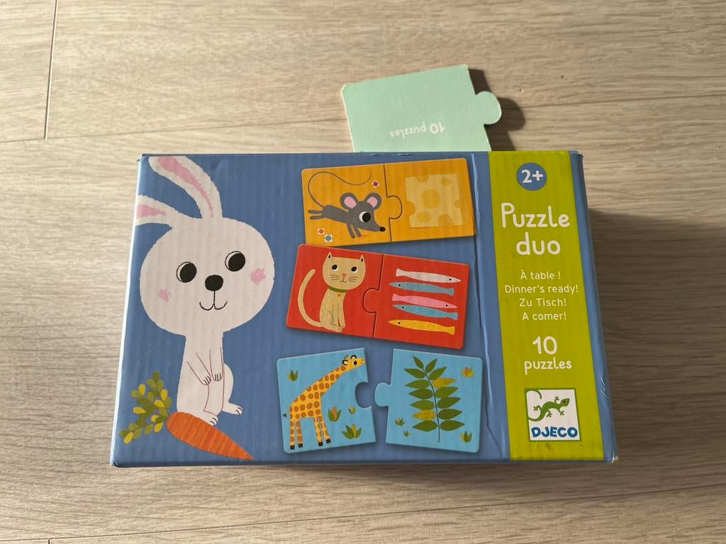 Djeco puzzel ‘het eten ls klaar’, Ophalen, Zo goed als nieuw