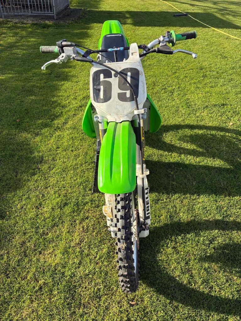 Kawasaki motor, 85 cc, Gebruikt, Particulier, Crossmotor