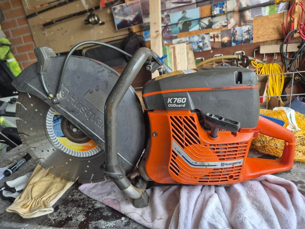 K760 Husqvarna, Bricolage & Construction, Enlèvement, Utilisé