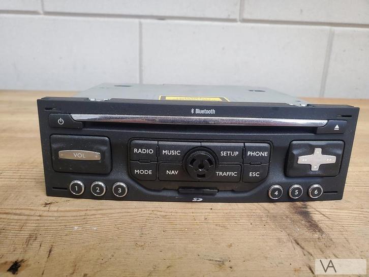 Peugeot 3008 5008 Citroen C3 DS3 radio navigatie 98016550xt, Auto-onderdelen, Dashboard en Schakelaars, Peugeot, Gebruikt, Ophalen of Verzenden