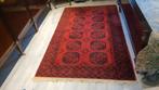 Tapis Boukhara noué à la main, Maison & Meubles, Ameublement | Revêtements de sol, Enlèvement, Utilisé, Tapis, Rouge