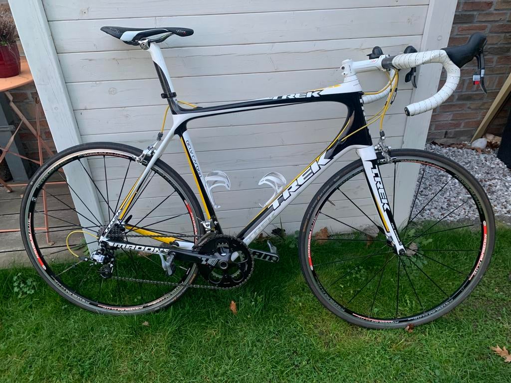 Trek racefiets, Fietsen en Brommers, Fietsen | Racefietsen, Gebruikt, Heren, Overige merken, Carbon, 57 tot 61 cm, Ophalen