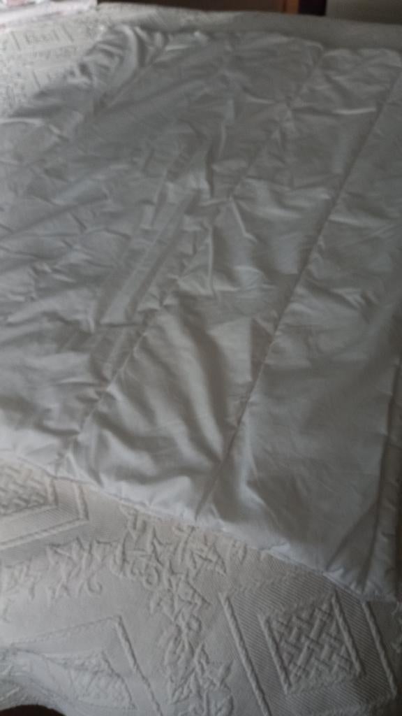 couette et housse pour bébé ou berceau, Enlèvement ou Envoi, Comme neuf, Blanc, Garçon ou Fille