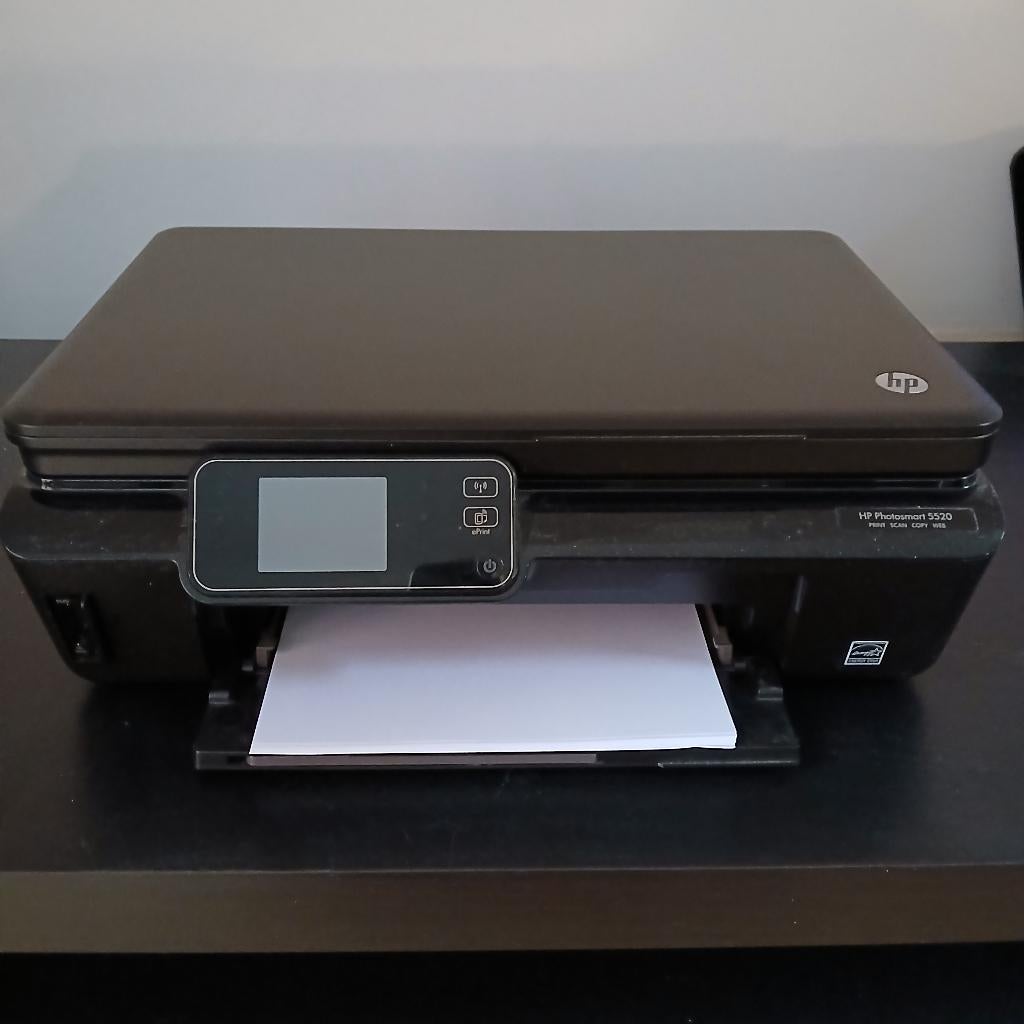 HP Photosmart 5520 – printer / scanner / copier, Informatique & Logiciels, Imprimantes, Imprimante, Wi-Fi intégré, Enlèvement