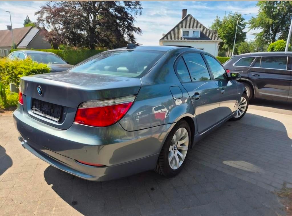 Bmw 520D 163PK 2009 EUR5 NIEUWSTAAT!, Autos, Cuir, Euro 5, 4 portes, Entreprise