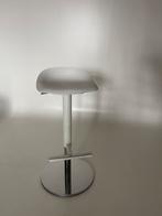Witte barstoel, 1 tabouret, Métal, Utilisé, 60 à 90 cm