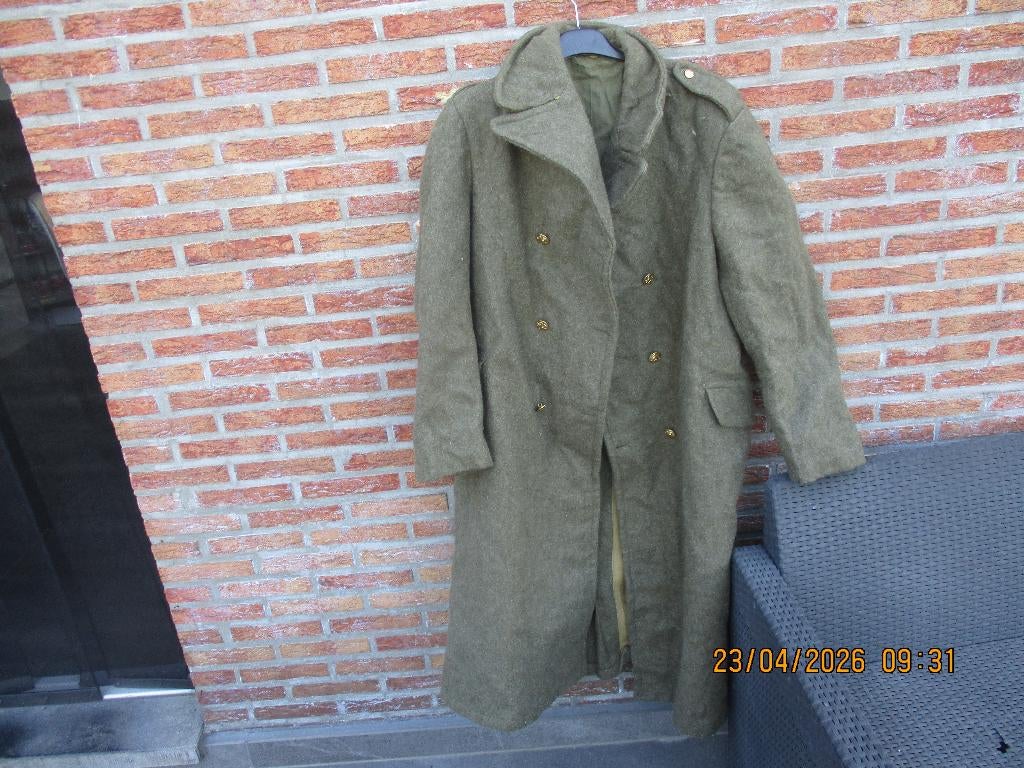 Veste ABBL Capote, Collections, Enlèvement