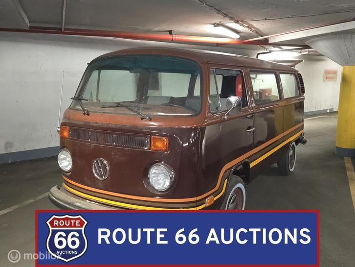 Volkswagen T2 Champagne Edition bus | 1978 | Route 66 Auctio, Auto's, Oldtimers, Bedrijf, Volkswagen, Benzine, Overige carrosserie
