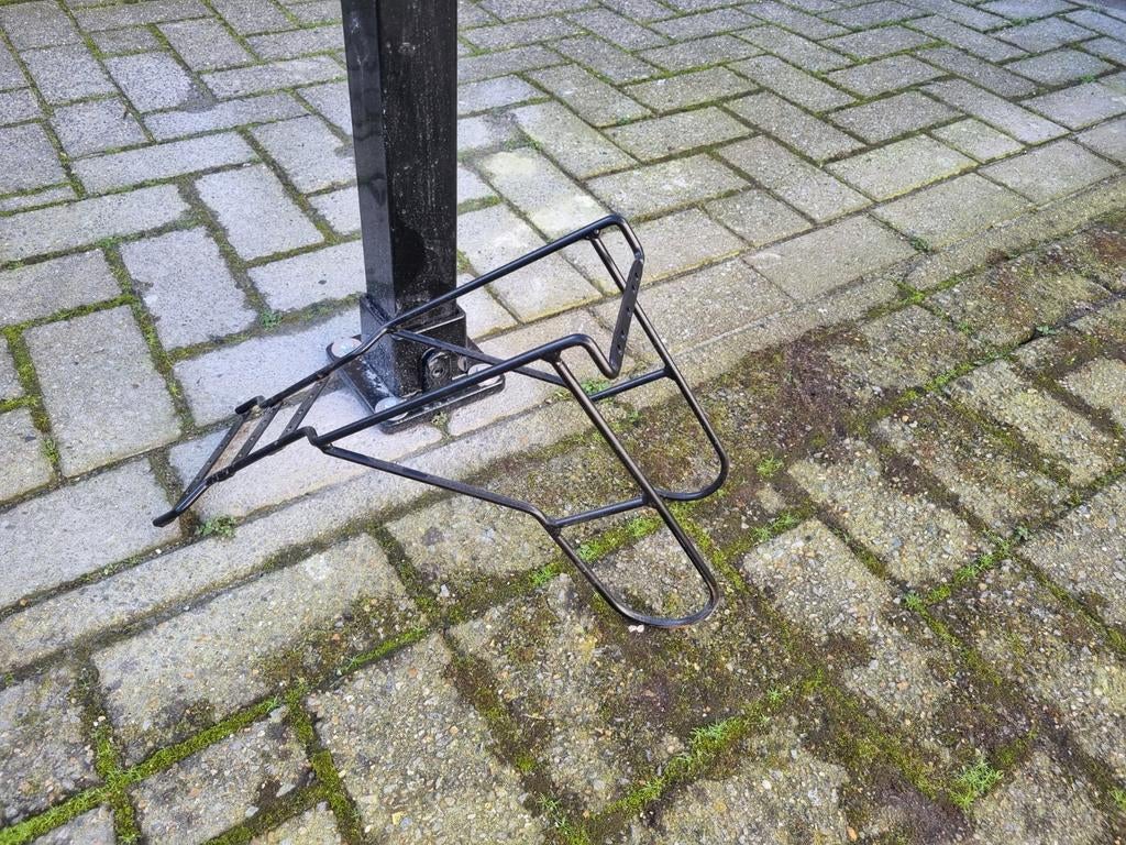 Bagagedrager verlenger, Ophalen