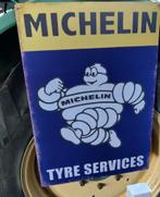 MICHELIN Tyre Services. 70x50cm., Verzamelen, Ophalen of Verzenden, Gebruikt, Reclamebord