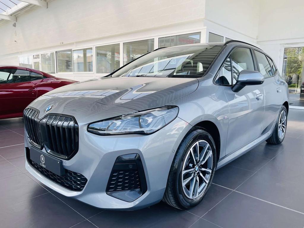 BMW 2 Serie 218 dA * GARANTIE + PACK M + LED + GPS + CUIR *, Autos, BMW, Argent ou Gris, Euro 6, Entreprise, Feux de virage