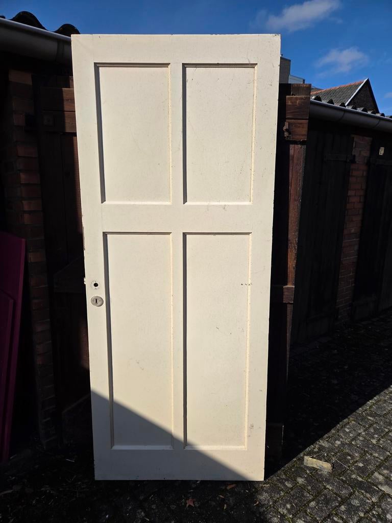 2 paneeldeuren uit jaren 30 huis, Ophalen