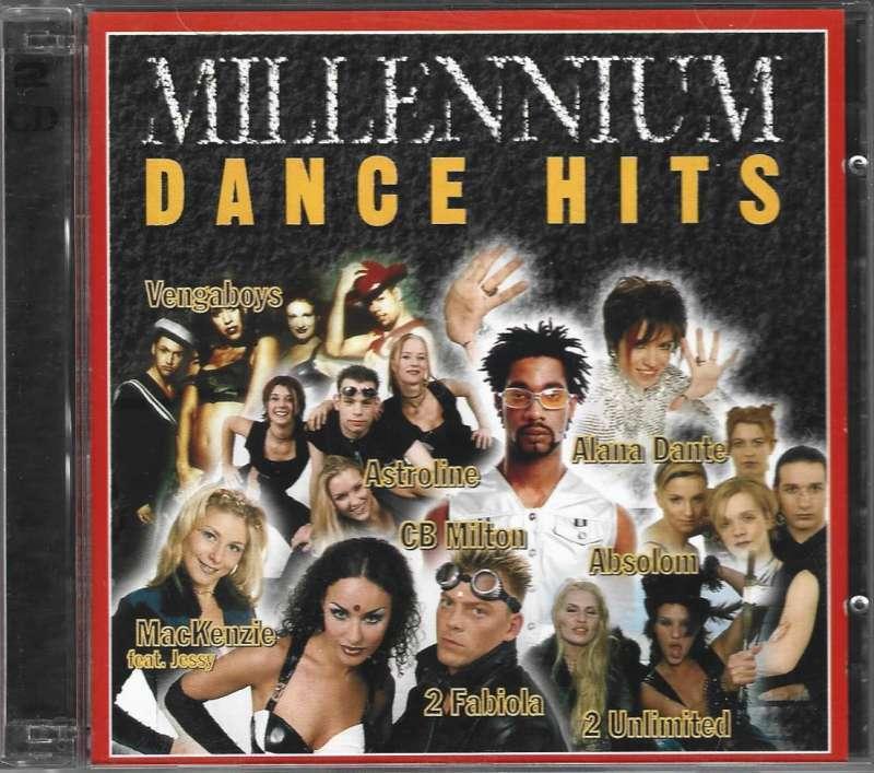 2 CD Millennium Dance Hits, Cd's en Dvd's, Cd's | Dance en House, Zo goed als nieuw, Disco, Ophalen of Verzenden