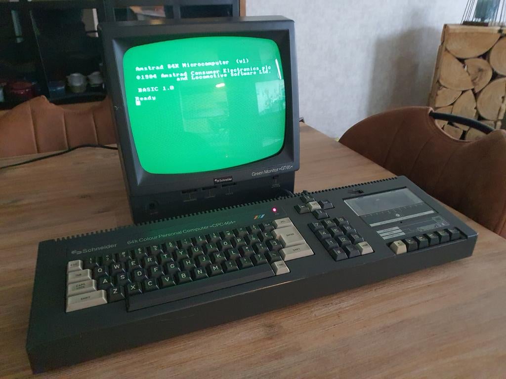 Schneider CPC464 amstrad basic 1984, Computers en Software, Vintage Computers, Ophalen