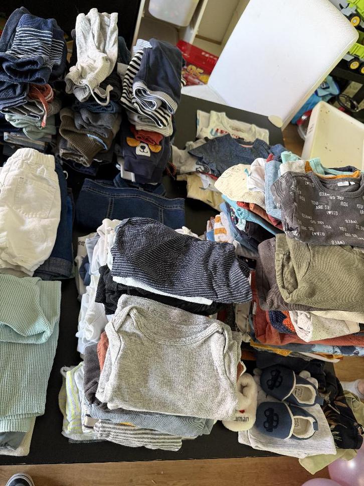 Pakket babykledij jongens maat 62 - 221 stuks, Kinderen en Baby's, Babykleding | Baby-kledingpakketten, Gebruikt, Maat 62, Ophalen of Verzenden