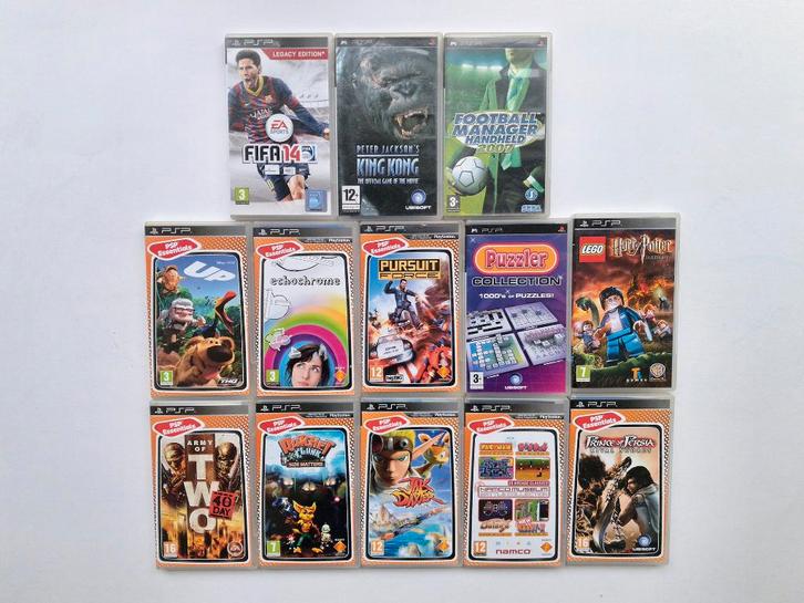 PSP games, Games en Spelcomputers, Games | Sony PlayStation Portable, Gebruikt, Overige genres, Ophalen of Verzenden