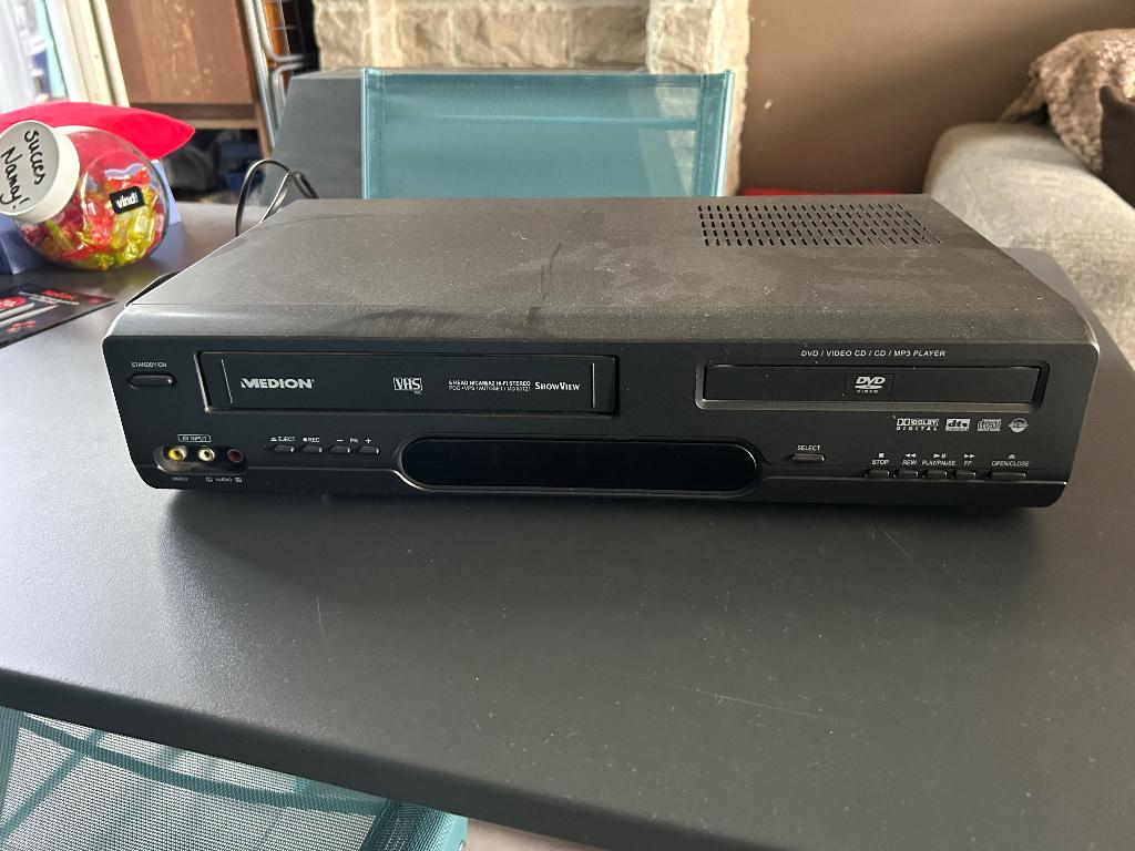 Video en dvd recorder, TV, Hi-fi & Vidéo, Lecteurs DVD, Enlèvement, Comme neuf, Enregistreur DVD, Autres marques