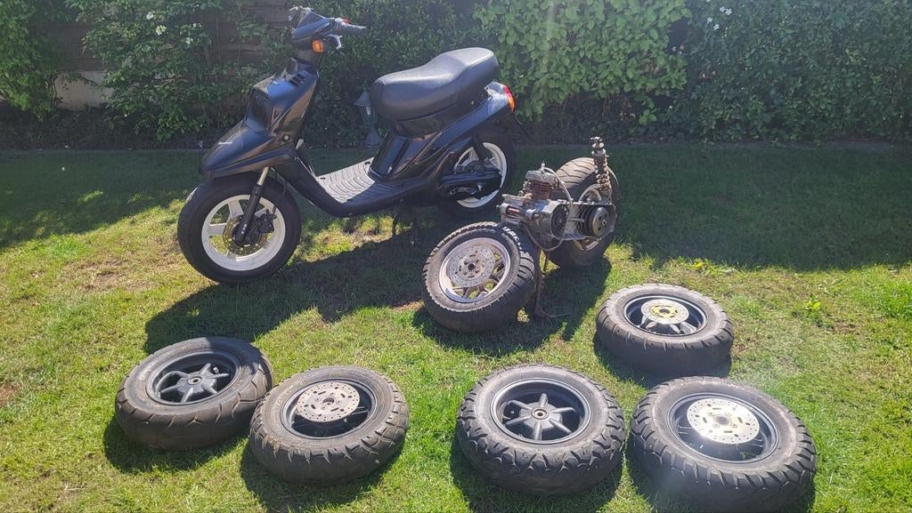 Mbk booster + onderdelen, Fietsen en Brommers, Brommers | Overige merken, Ophalen