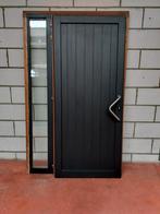 Mooie Houten Voordeur met zijraam, Doe-het-zelf en Bouw, Ophalen, Hout