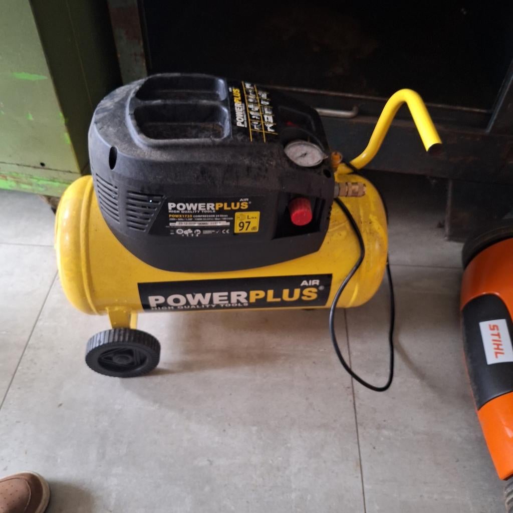 Power plus compressor te koop, Ophalen