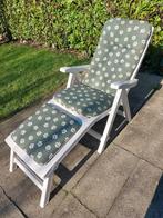 Ligstoel, Tuin en Terras, Ligbedden, Ophalen, Zo goed als nieuw, Plastic, Verstelbaar