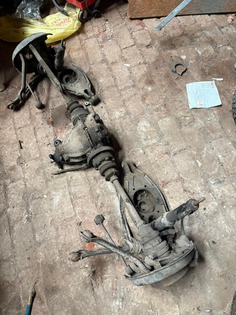 W124 achteras met ASD en stoelverstelling, Ophalen