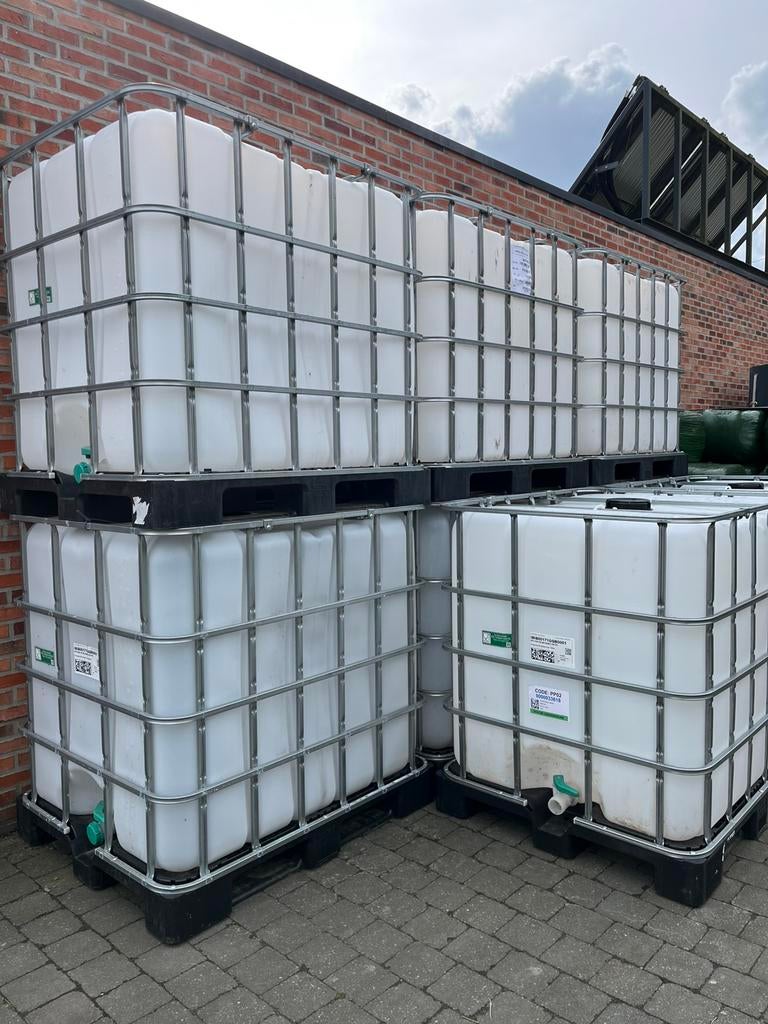 IBC containers, 150 liter of meer, Ophalen, Zo goed als nieuw, Kunststof