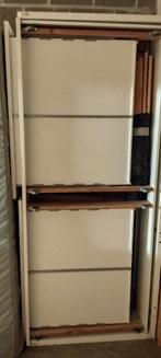 FLEKKE Lit 2p (struct), blanc, 80x200 cm, Contemporain, Une personne, Comme neuf, Enlèvement