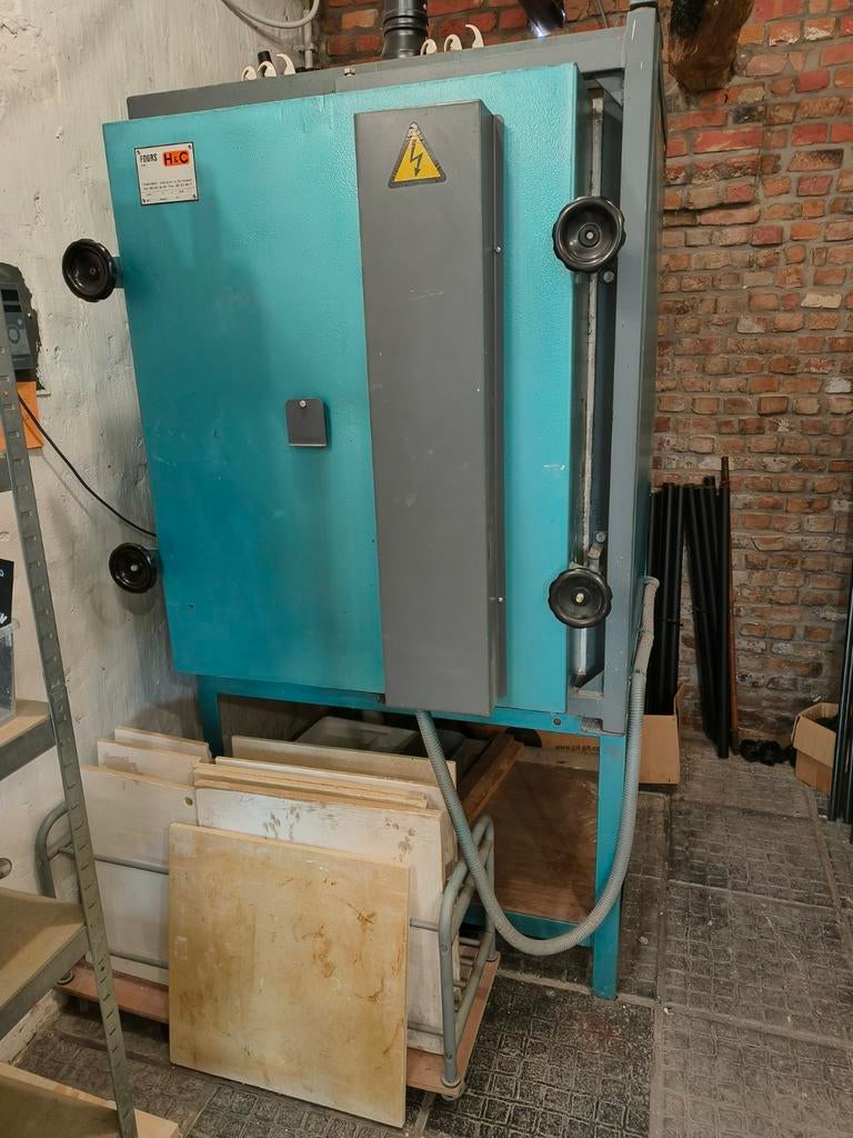 Keramiekoven 180 liter, Enlèvement