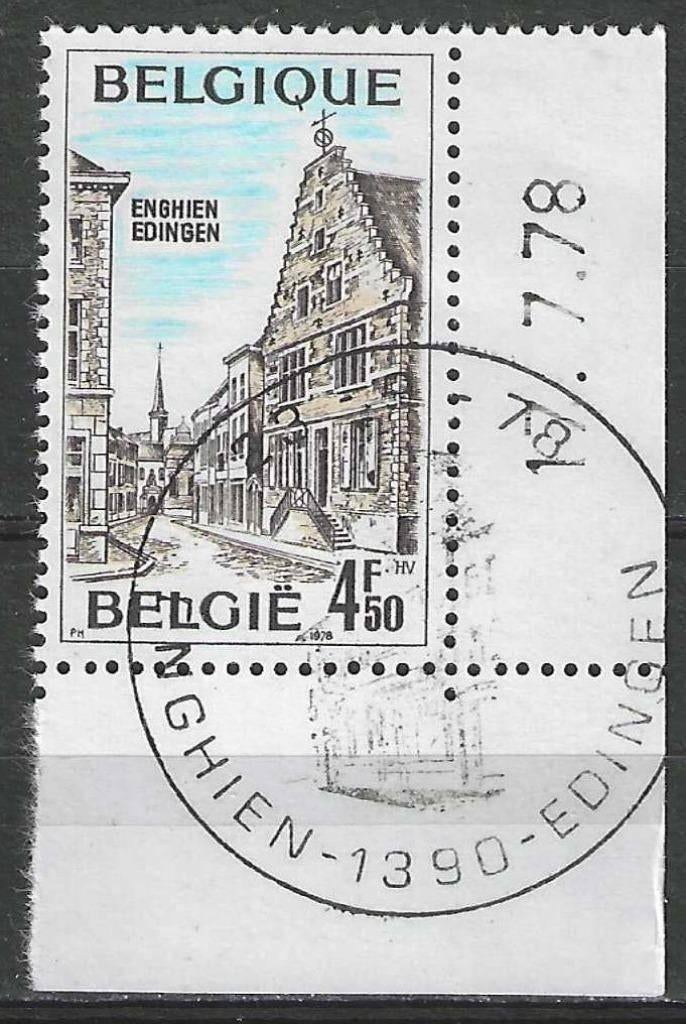 Belgique 1978 - Yvert 1902 /OBP 1908 - Tourisme (ST), Envoi, Affranchi, Oblitéré